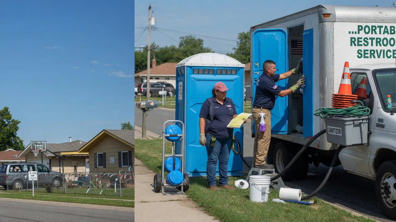 Porta Potty Rental in Del City, OK near me